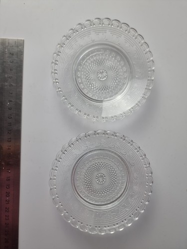 Pair decorative glass - pair,
