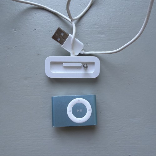 Apple ipod shuffle - apple, blue