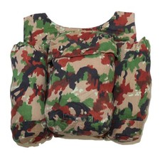 Genuine Swiss Army Alpenflage Daysack  Rucksack Camouflage Vintage Rare