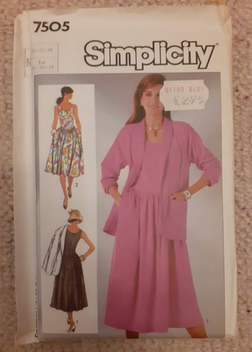 Simplicity sewing pattern 7505 - sewing,