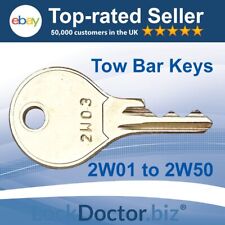 WESTFALIA Replacement Detachable Tow Bar Keys 2W01-2W50 | FREE SHIPPING (RM48)
