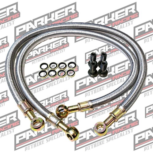 Pit bike race braided - bike,