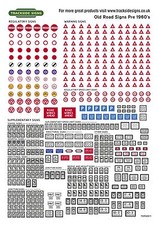 UK Road Signs (Pre-60's) -