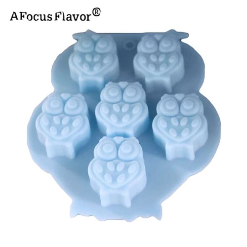 Owl silicone cake - owl,