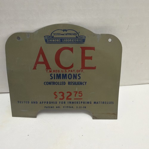 Vintage simmons ace mattress - simmons,