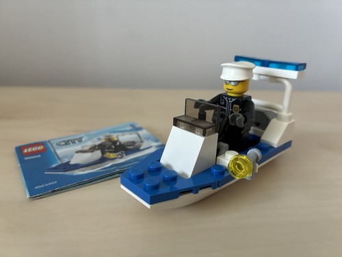 Lego city police boat - city, (30002)