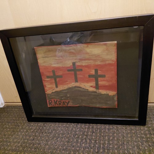 Rare ron kray painting - rare,