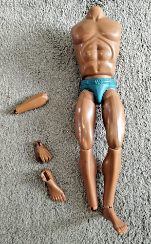 Vintage palitoy action man - action, tom