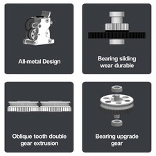 3D Printer Extruder Gear Kit