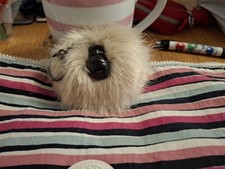 Kipling Fluffy Cream Colour Monkey Called June, Great Condition