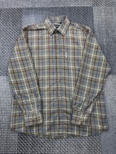 Rydale Ebberston Country Clothing Men's Check Shirt Size Large 100% Cotton