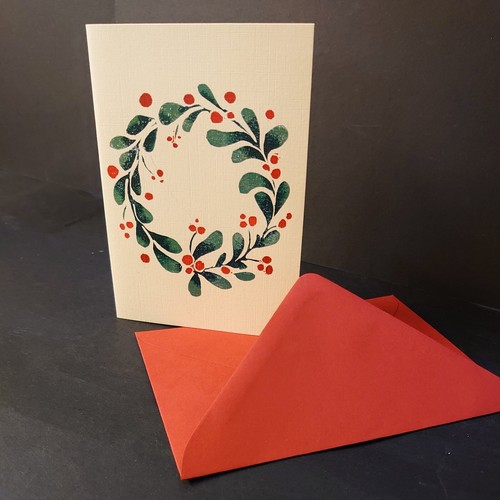 Christmas art cards - cards, from