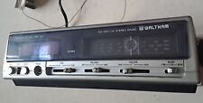 VINTAGE / RETRO WALTHAM CLOCK RADIO MODEL W169 / LATE 70'S - EARLY 80'S ?