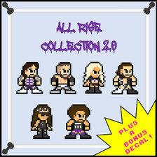 Pixel Art Stickers - All Rise