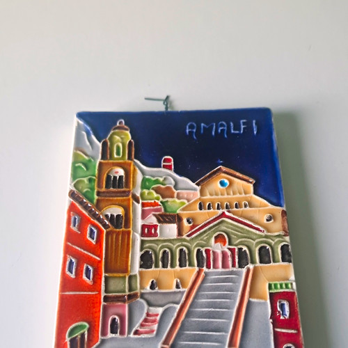 Amalfi italy raised relief - italy,