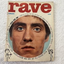 Rave - February 1966 [UK] - Magazine The Who - The Walker Brothers - Beatles