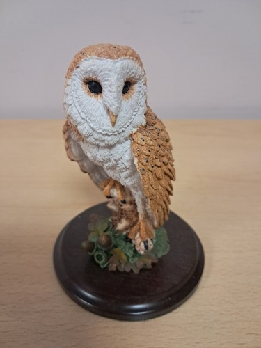 Figurine barn owl - figurine,