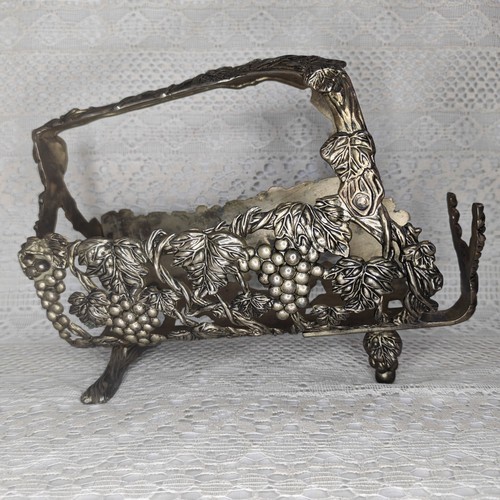 Vintage ornate wine bottle