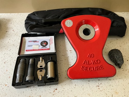 Alko caravan wheel lock kit - alko,