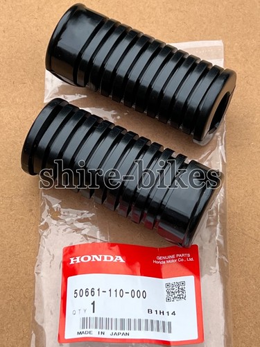 Honda foot peg rubbers - honda,