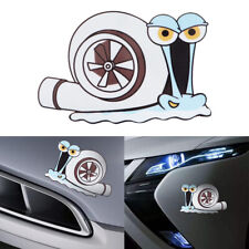 Turbo Snail Funny Car Sticker
