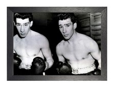 The Krays - Boxing Identical Twin English Brothers Criminals London Mafia Poster