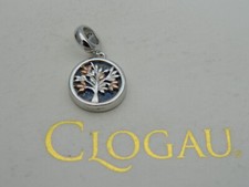 Welsh Clogau Silver & 9ct Rose Gold Tree of Life Lapis Lazuli Bead Charm