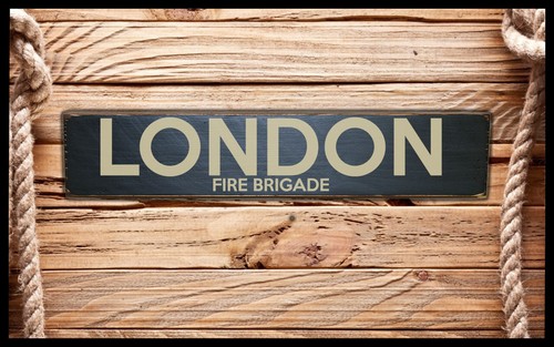 London fire brigade vintage - brigade,