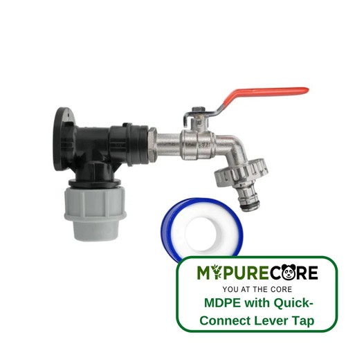 Wall flange garden lever - wall,