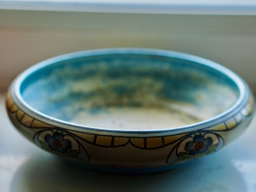 Antique art deco ceramic fruit - antique,