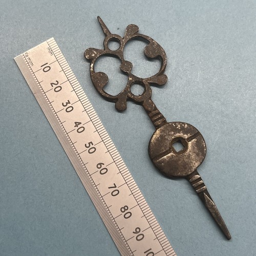Antique steel longcase - steel,