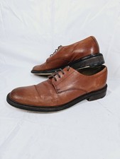 Hammond & Co Mens Derby Tan Leather Smart Shoes Uk 7 - By Patrick Grant