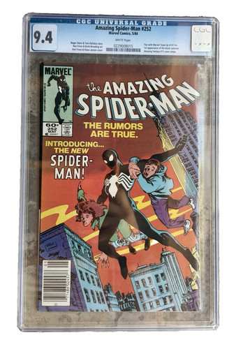 Amazing spider man 252 cgc - spider-man,