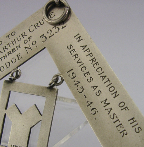 Sterling silver masonic - sterling, jewel