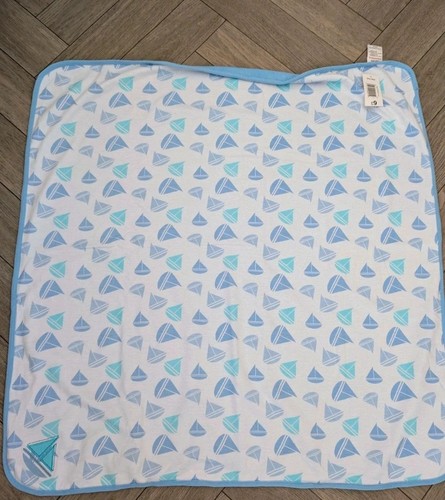 Newborn baby sail blue blanket - baby,