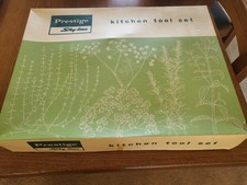 Vintage PRESTIGE SKYLINE BOXED UTENSILS UNUSED