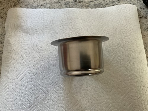 Extended sink flange - extended, stainless