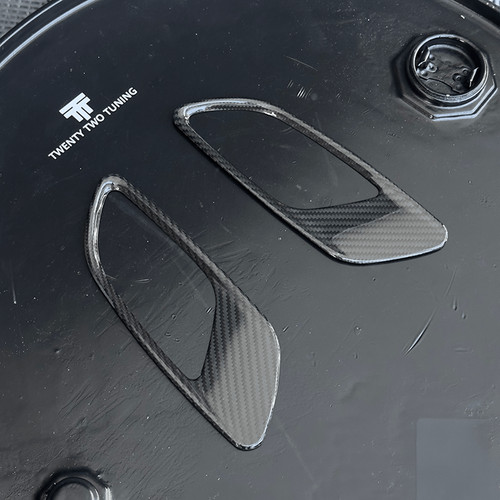 Carbon fibre hood - fibre, vent