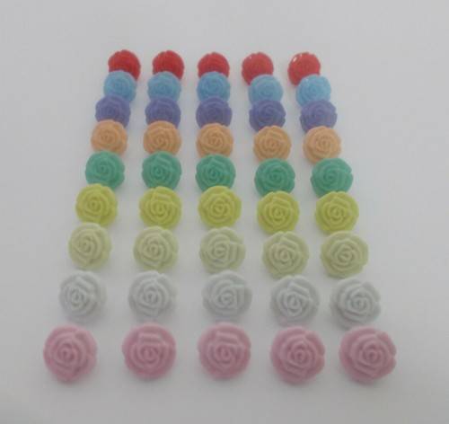Pack small rose buttons - pack,