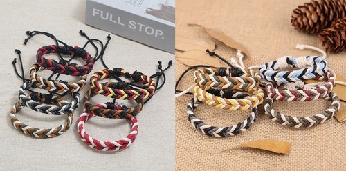 Men adjustable handwoven - adjustable,