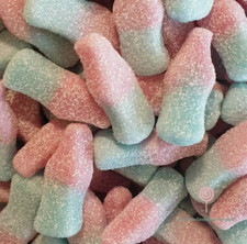 Fizzy Pink and Blue Bottles