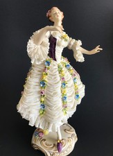 Antique Dresden Lace German