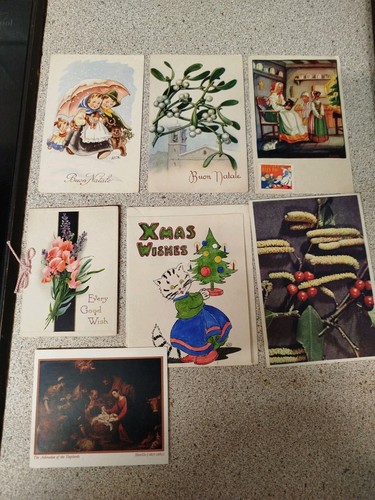 Vintage 1940 60s christmas - 1940's-,