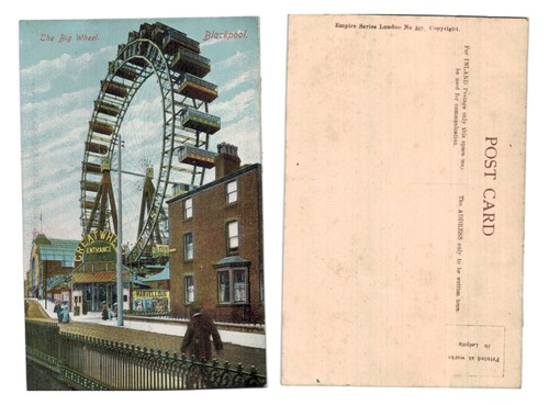 Vintage postcard the big - vintage,