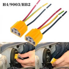 2x 9003/HB2/H4 Female Ceramic
