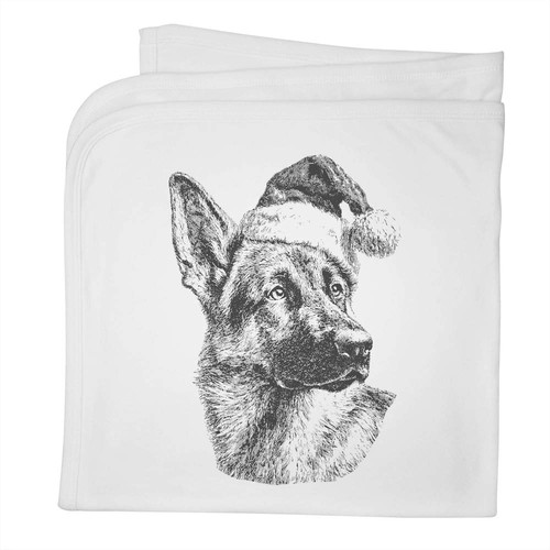 German shepherd santa hat - santa, hat'
