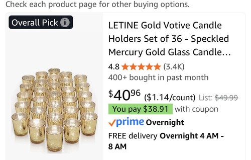 Gold round speckled - 10,