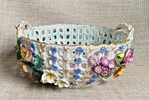 Antique 1901 dresden pierced - dresden,