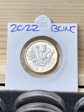 2022 Floral £1 One Pound Coin Brilliant Uncirculated BUNC BU Royal Mint