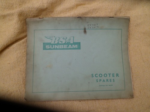 Genuine bsa sunbeam scooter - ⭐genuine,